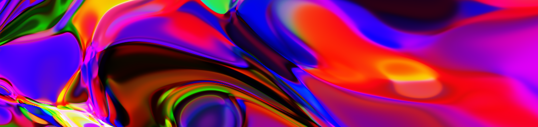Colorful output from the CPPN